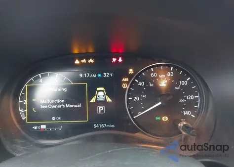 2021 Nissan Kicks Sr Xtronic Cvt z USA, uszkodzony, nr VIN 3N1CP5DV3ML557833